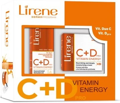Набор для ухода за лицом Lirene C+D Pro Vitamin Energy
