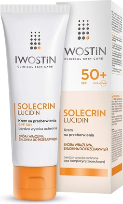 Цветной крем Iwostin Solecrin Солнцезащитный
