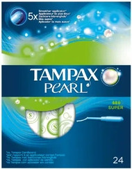 Feminine Sanitary Supplies Tampax Pearl
