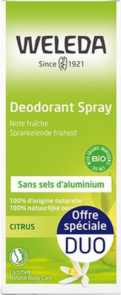 Дезодорант Weleda Цитрусовый Дезодорант с Эфирными Маслами
