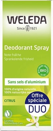 Дезодорант Weleda Цитрусовый Дезодорант с Эфирными Маслами