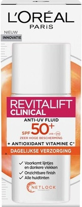 Флюид L'Oreal Professional Revitalift Clinical Spf 50 Витамин С Против УФ-излучения