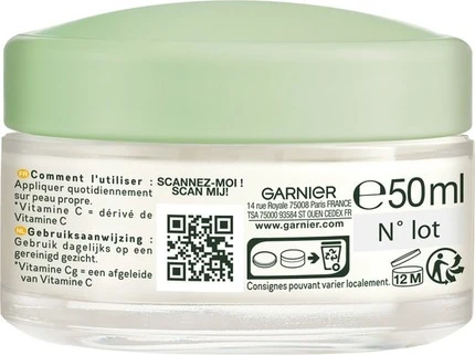 Day Cream Garnier Moisturizing Day Cream With Vitamin C