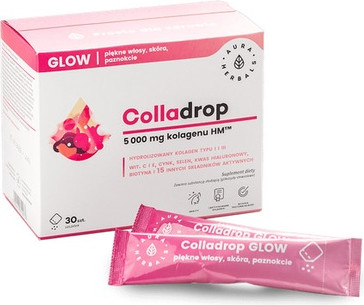 Коллагеновая добавка Aura Herbals Colladrop Glow Морской коллаген 5000мг