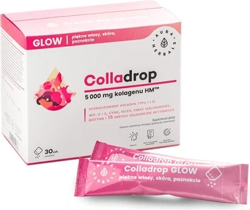Коллагеновая добавка Aura Herbals Colladrop Glow Морской коллаген 5000мг