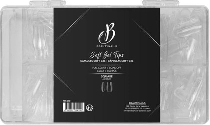 Гелевые типсы Soft Gel Tips Beautynails