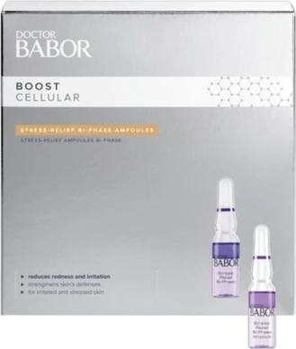 Ампулы Babor BOOST ZELLULAR Stress Relief Двухфазные ампулы