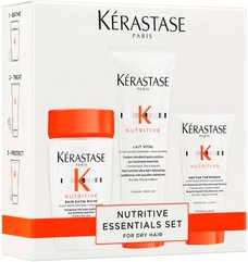 Набор по уходу за волосами Kerastase Nutritive Essentials Coffret Профессиональный набор по уходу за волосами