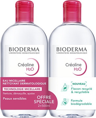 Очищающая мицеллярная вода Bioderma Crealine