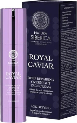Ночной крем Natura Siberica Royal Caviar Глубокое восстановление
