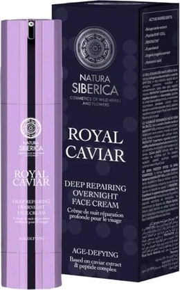 Ночной крем Natura Siberica Royal Caviar Глубокое восстановление