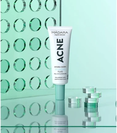 Fluid Madara MÁDARA Organic Skincare ACNE Hydra-Derm Увлажняющий Флюид