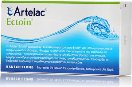 Глазные капли Bausch and Lomb Health Artelac Ectoin