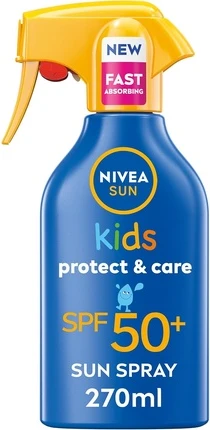 Солнцезащитный спрей Nivea Sun Kids Protect & Care