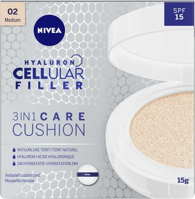 Тонирующий Дневной Крем Nivea Cellular 3в1 Уход Кушон SPF15