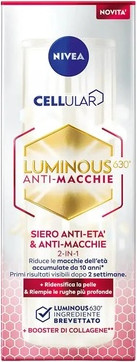 Антивозрастная сыворотка Nivea Cellular Luminous630 для повышения уровня коллагена