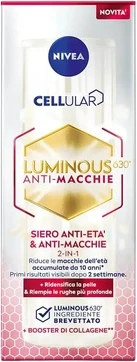 Антивозрастная сыворотка Nivea Cellular Luminous630 для повышения уровня коллагена