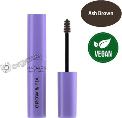 Тушь для ресниц и бровей Madara Brow & Lash Booster Пепельно-коричневый