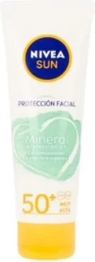 Солнцезащитное средство для лица Nivea Sun Mineral UV SPF 50 для лица
