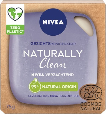 Мыло Nivea Naturally Clean Успокаивающее Бережное Очищение Для Вашей Кожи
