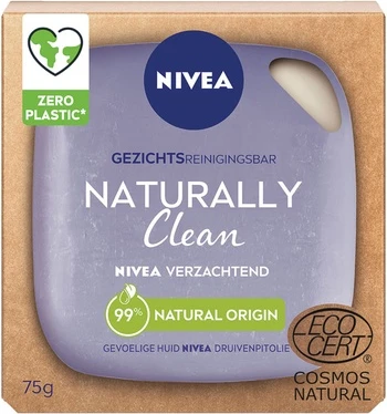 Мыло Nivea Naturally Clean Успокаивающее Бережное Очищение Для Вашей Кожи