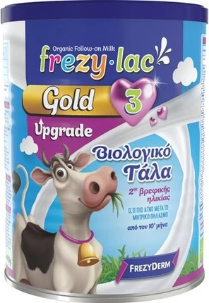 Молочная смесь Frezyderm Frezylac Gold 3 Upgrade Био-органическая молочная смесь Для детей от 10 месяцев и старше
