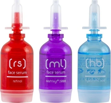 Набор для ухода за лицом Skincyclopedia Anti Aging Face Care Set с ретиноловой сывороткой, гиалуроновой кислотой и пептидной сывороткой