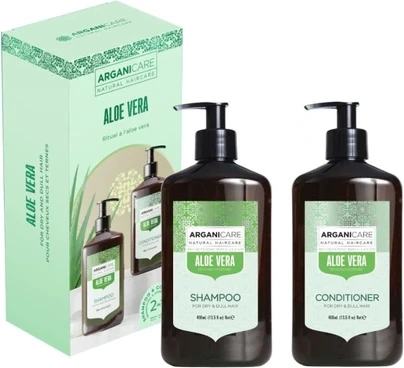 Набор шампуня и кондиционера Arganicare Aloe
