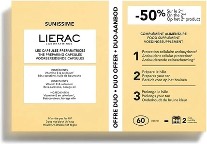 Капсулы Lierac Preparing Duo