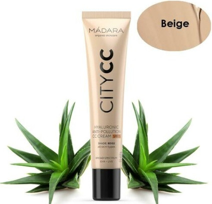 Тонирующий дневной крем Madara Bio Hyaluronic Anti-Pollution