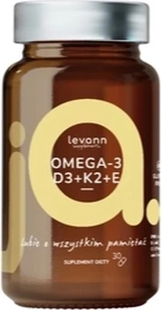 Витаминная сыворотка Levann Ja Omega-3 + D3 + K2 + E