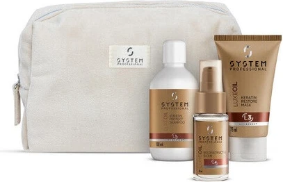 Набор по уходу за волосами System Professional Lipidcode Luxeoil Travel Set