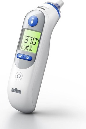 Ушной термометр Braun ThermoScan 7+ Age Precision Ночной режим