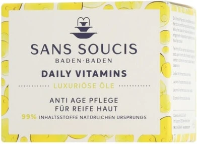 Дневной крем для лица Sans Soucis Daily Vitamins Luxurious Anti Age Care
