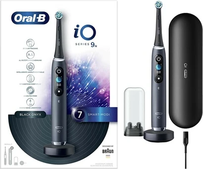 Электрическая зубная щетка Oral-B Series Io 9 Black Onyx