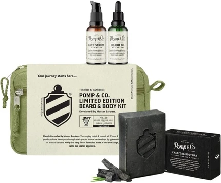 Набор для ухода за бородой Pomp & Co Dopp Kit Set