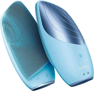 Щетка для очищения лица Geske Sonic Thermo Facial Brush 6 In 1 Aquamarine