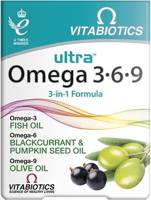Биологически активная добавка Vitabiotics Ультра Омега 3-6-9
