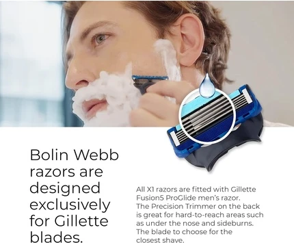 Бритва и подставка Bolin Webb Подарочный набор X1 Style