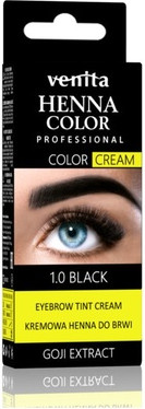 Creamy Eyebrow Henna Venita Professional 1.0 Black