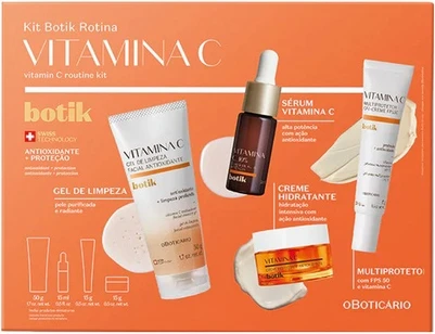Крем для лица O Boticario Botik Vitamin C Routine Kit