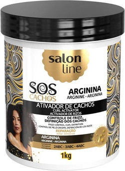 Набор для ухода за волосами Salon Line Sos Curls Activator Arginine Repair