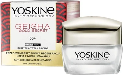 Крем Yoskine Geisha Gold Secret 55+ Дневной и Ночной Крем