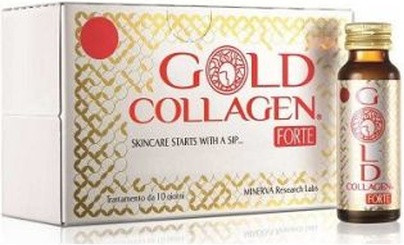 Уход за лицом Minerva Research Labs Gold Collagen Forte