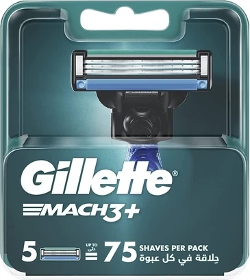 Лезвия Gillette Mach3+