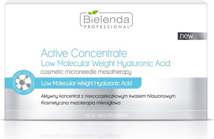 Сыворотка Bielenda Professional Active Concentrate с низкомолекулярной гиалуроновой кислотой