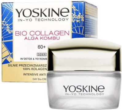 Сильный антивозрастной био-крем Yoskine Bio Collagen Kombu Algae 60+ Nuwa
