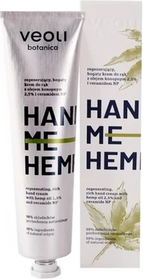 Крем для рук Veoli Botanica Регенерирующий крем для рук с маслом конопли и керамидами NP