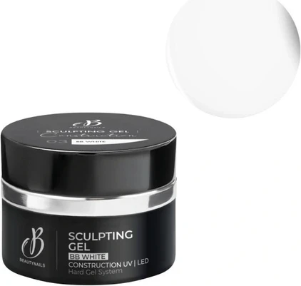 Скульптурный гель Beautynails Bb White