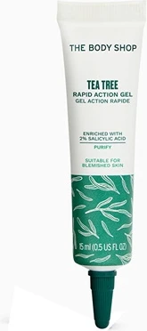 Гель The Body Shop Масло чайного дерева Ночной гель от несовершенств кожи с быстрым действием